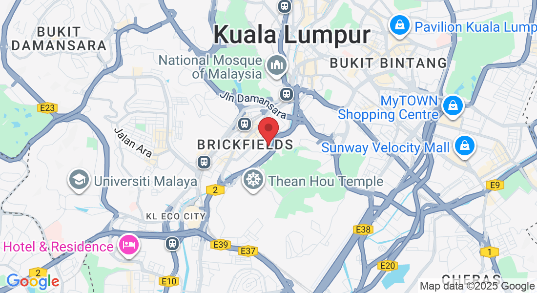 6, Jalan Tun Sambanthan, Brickfields, 50470 Kuala Lumpur, Wilayah Persekutuan Kuala Lumpur, Malaysia