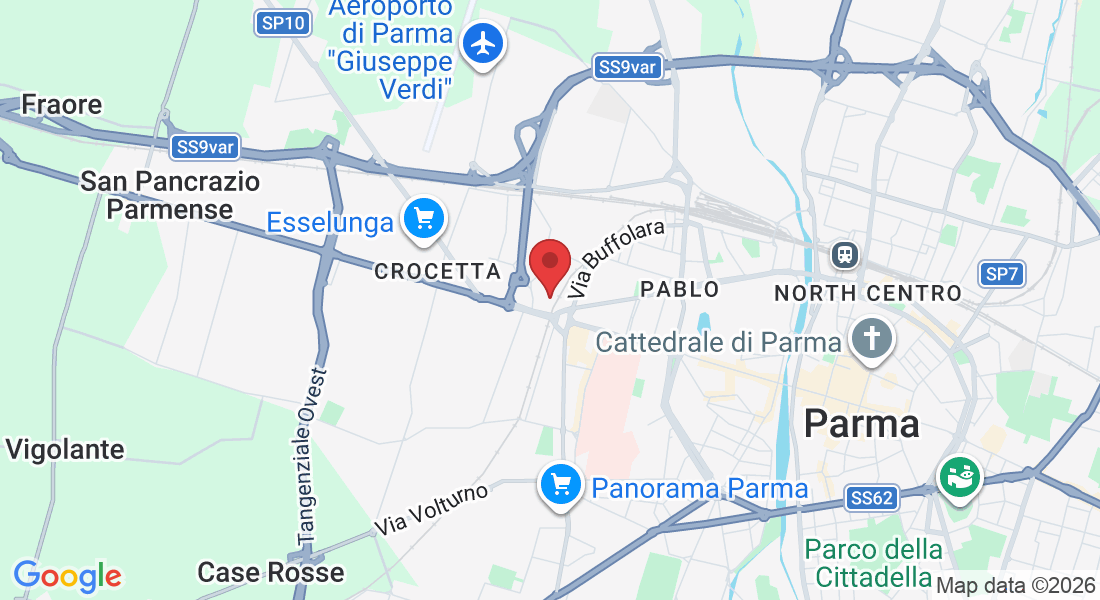 via Ferdinando Bernini, 2, 43126 Parma PR, Italia