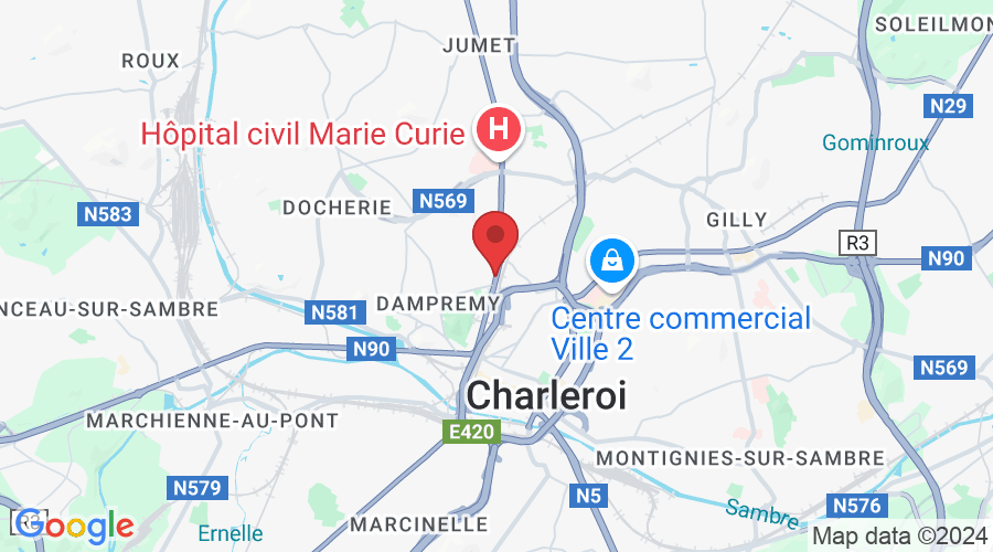 Chau. De Bruxelles 253, 6040 Charleroi, Belgien