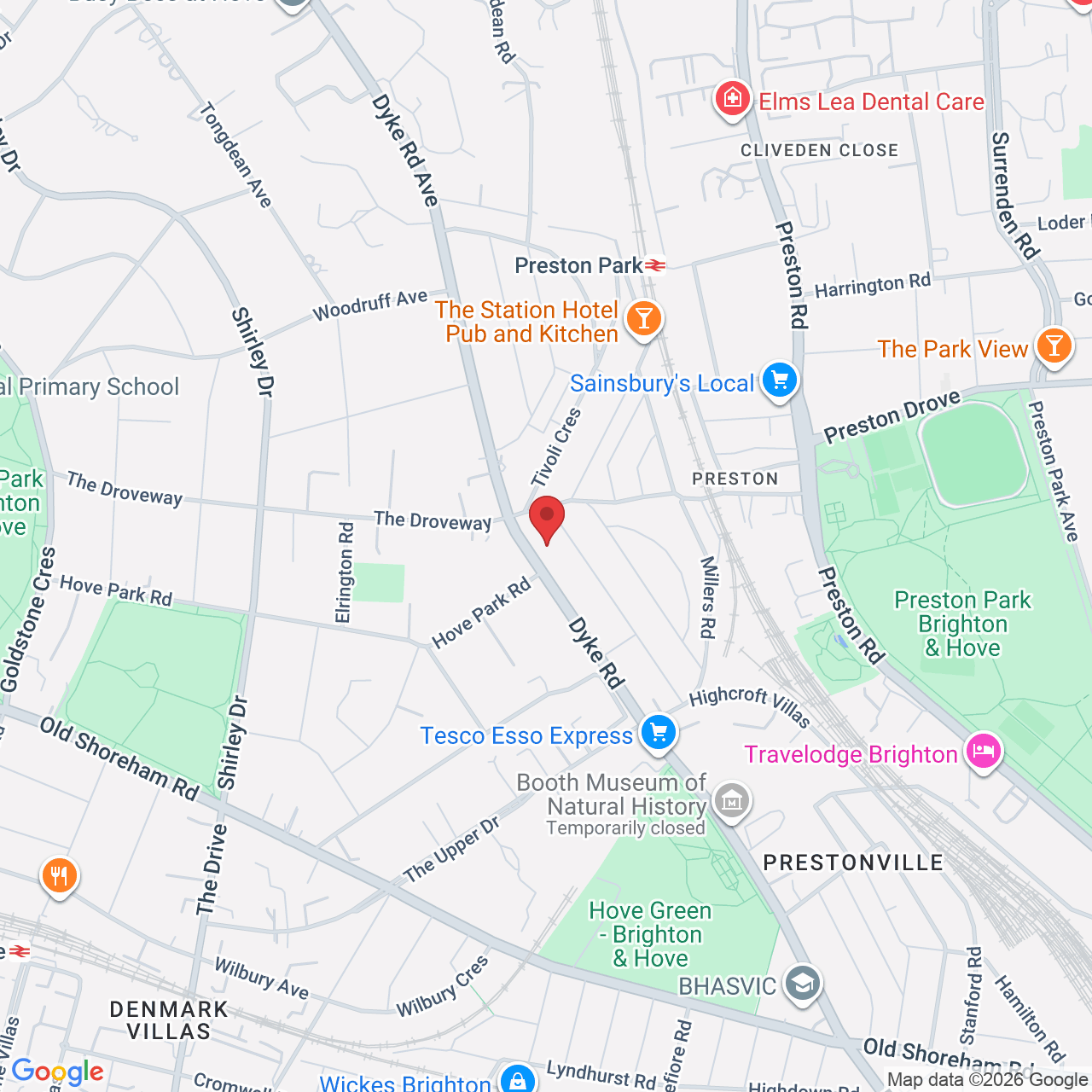 272 Dyke Rd, Brighton and Hove, Brighton BN1 5AE, UK