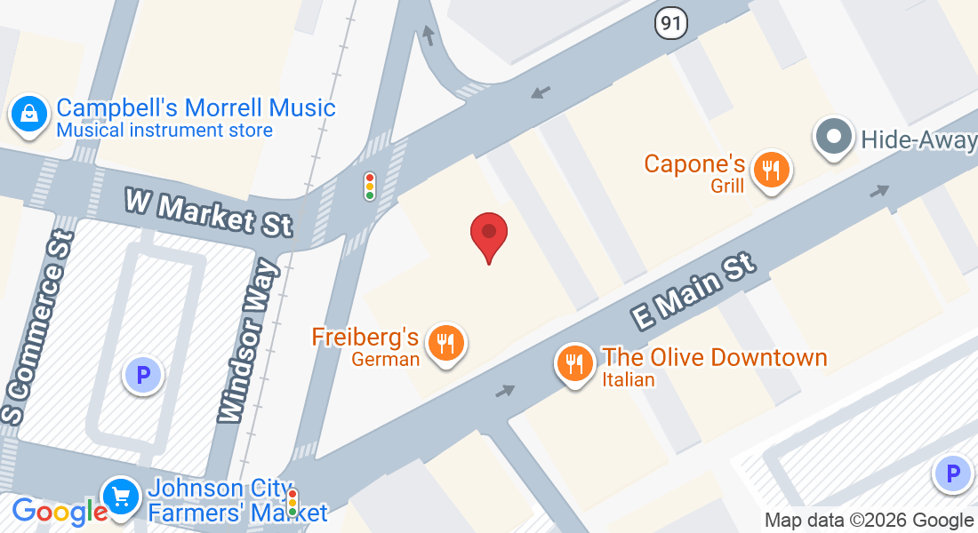 207 E Main St Suite 2E, Johnson City, TN 37604, USA