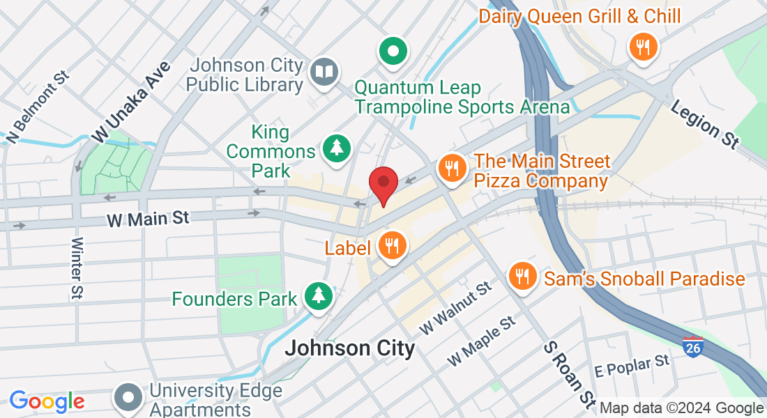 207 E Main St Suite 2E, Johnson City, TN 37604, USA