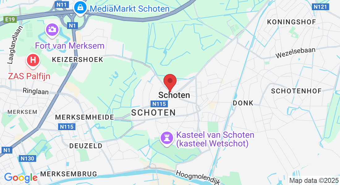 Vordensteinstraat 133, 2900 Schoten, België