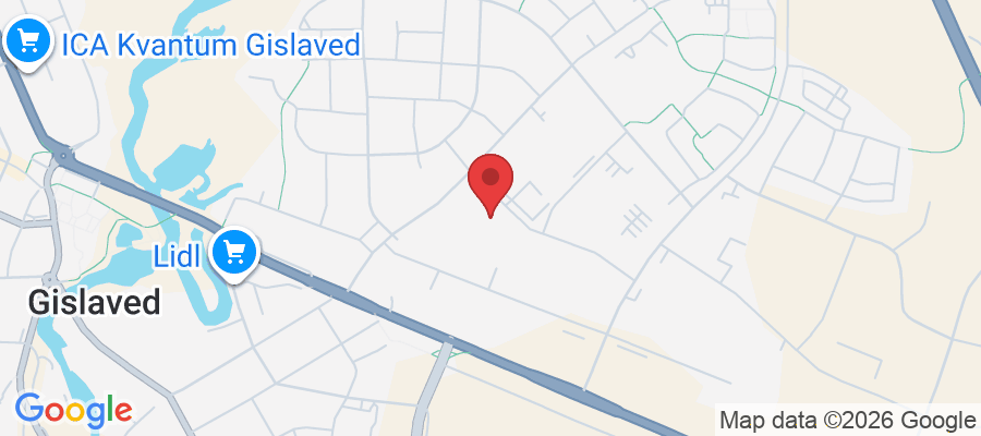 Hagagatan 6, 332 35 Gislaved, Sweden