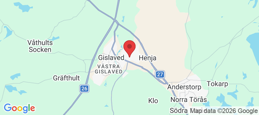 Hagagatan 6, 332 35 Gislaved, Sverige
