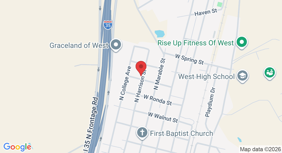 600 W Shook St, West, TX 76691, USA