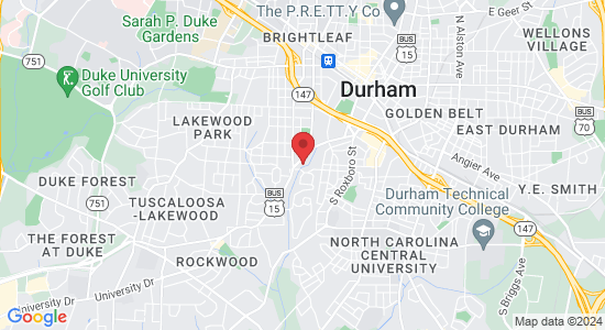 1231 University Dr, Durham, NC 27707, USA