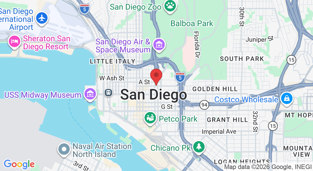 1050 B St, San Diego, CA 92101, USA