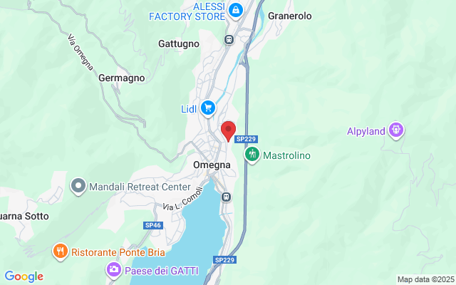 Via Carcallo, 3a, 28887 Omegna VB, Italia