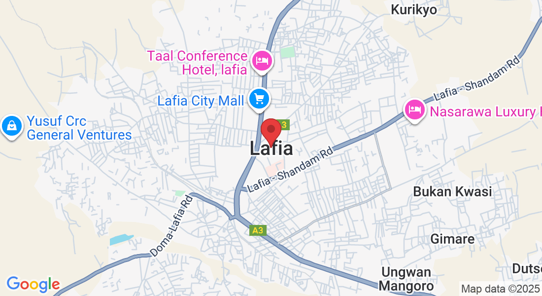 Lafia 950101, Nasarawa, Nigeria