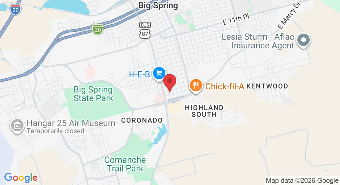 2309 Scurry St, Big Spring, TX 79720, USA