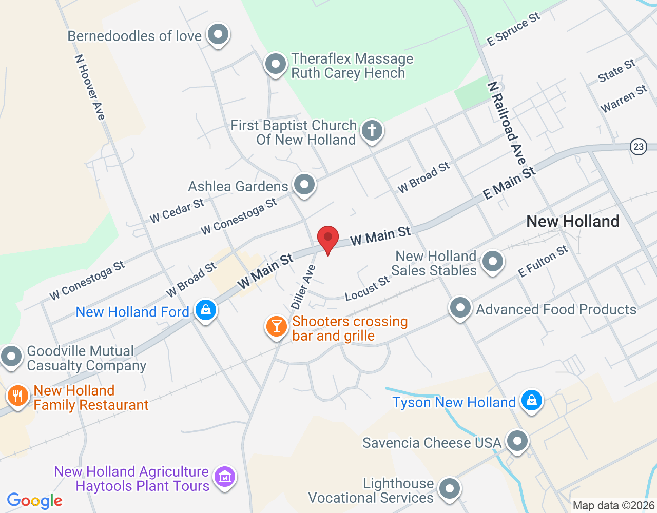 276 W Main St, New Holland, PA 17557, USA