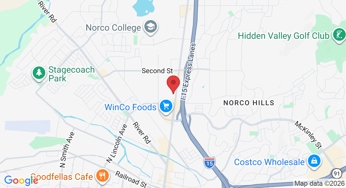 1540 Hamner Ave #103, Norco, CA 92860, USA