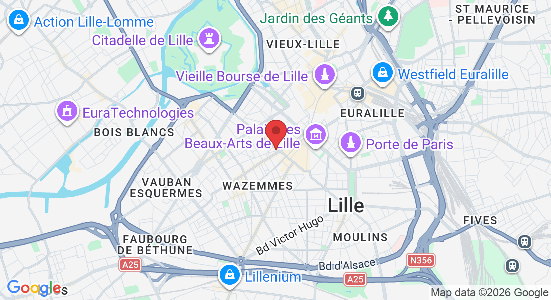 188 Rue Solférino, 59800 Lille, France