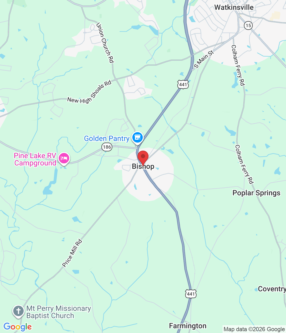 Bishop, GA 30621, USA