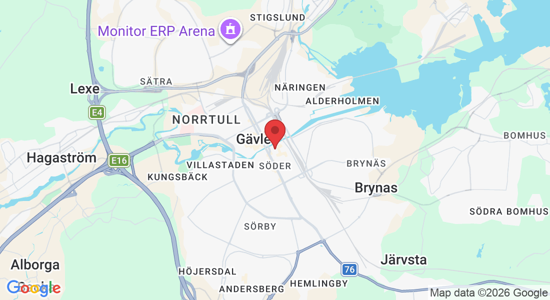 Västra Islandsgatan 8, 802 50 Gävle, Sweden