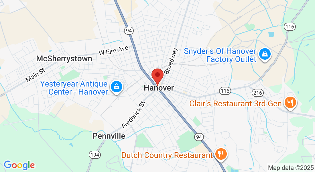 11 Carlisle St Suite 102, Hanover, PA 17331, USA