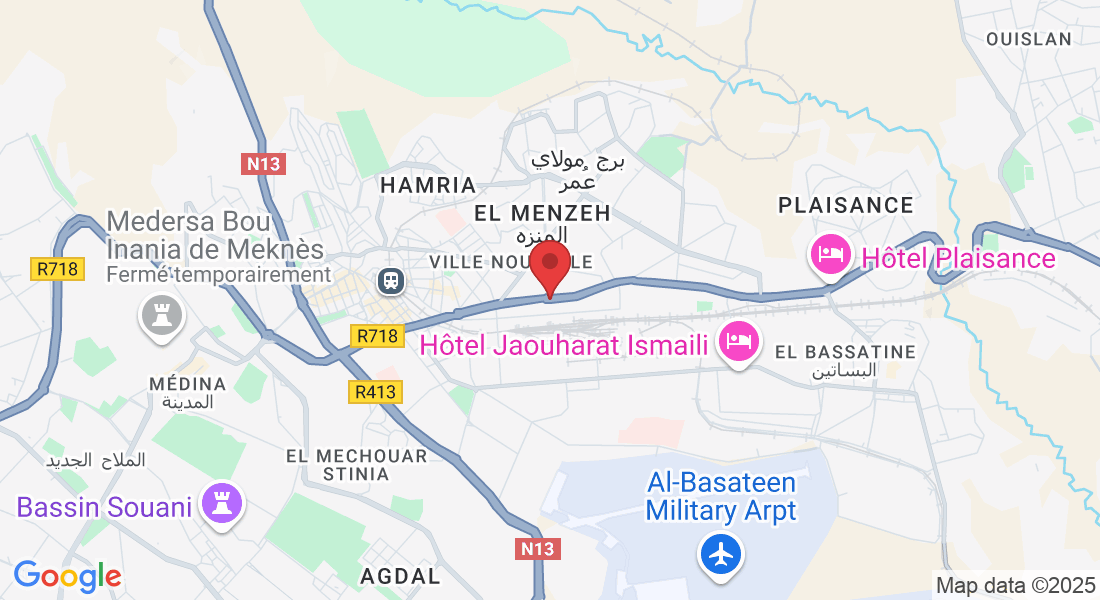 Av. des F.A.R, Meknès, Maroc