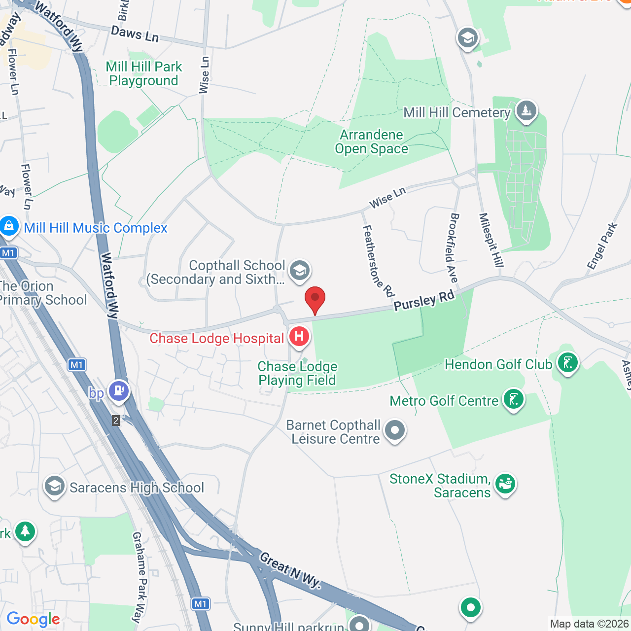 London NW7 2DY, UK