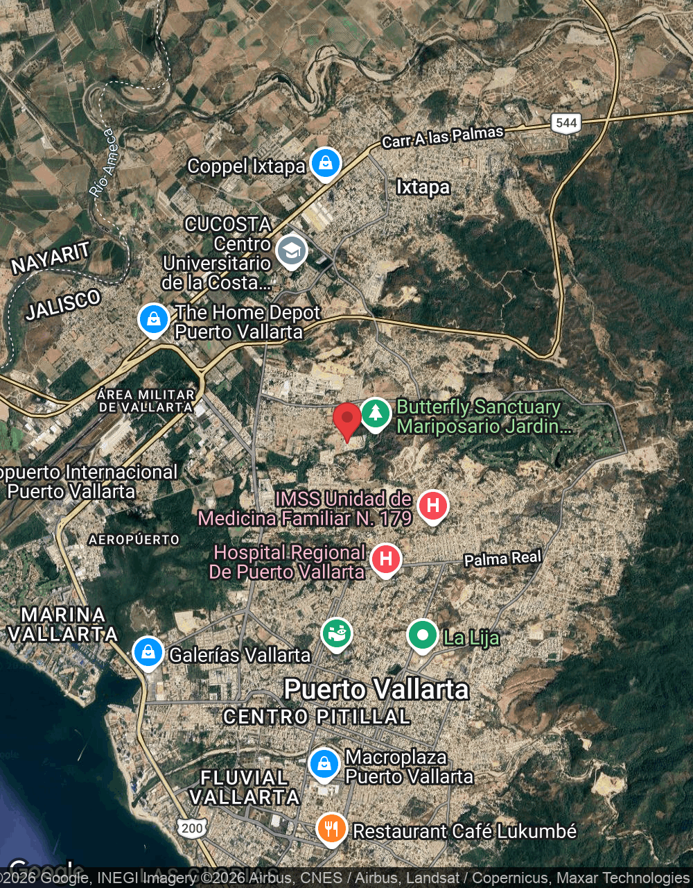 Colinas de San Javier 838, Fracc colonias de la bahía, 48290 Puerto Vallarta, Jal., México