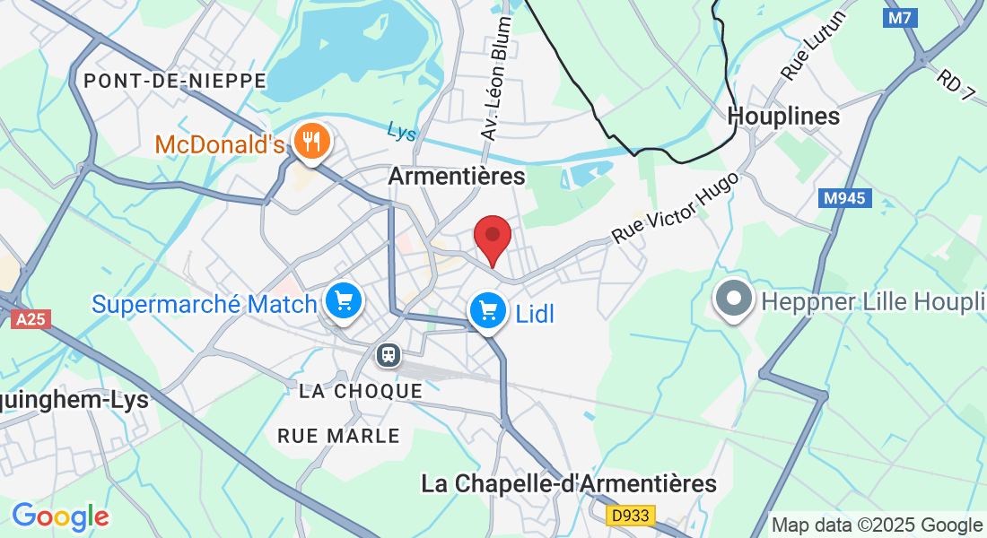 49 Rue Jean Jaurès, 59280 Armentières, France