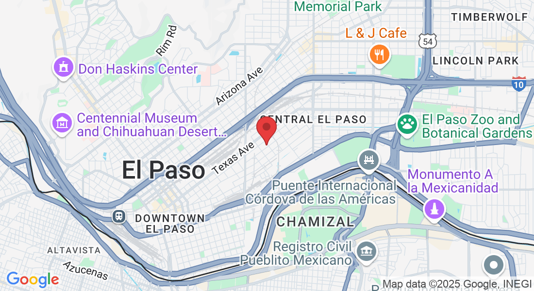 1701 Bassett Ave suite 109, El Paso, TX 79901, USA