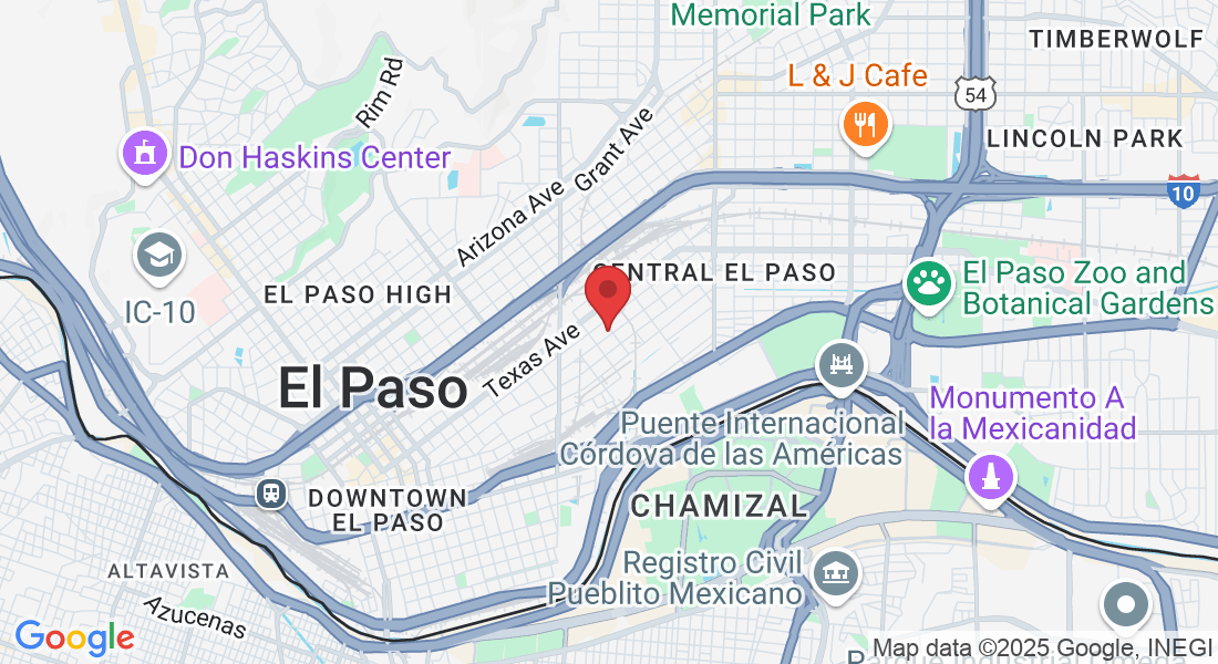 1701 Bassett Ave suite 109, El Paso, TX 79901, USA