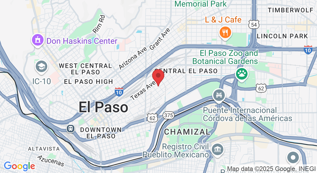 1701 Bassett Ave suite 109, El Paso, TX 79901, USA