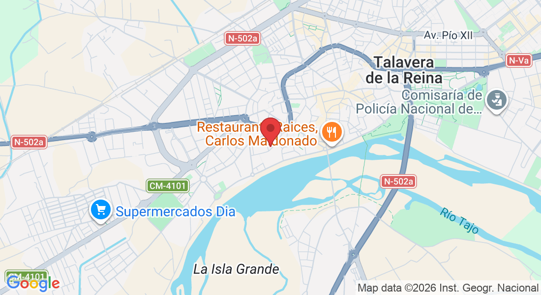 C. Templarios, 10, 45600 Talavera de la Reina, Toledo, España
