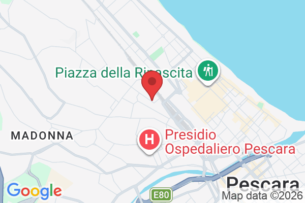 Via Pizzoferrato, 16, 65124 Pescara PE, Italia
