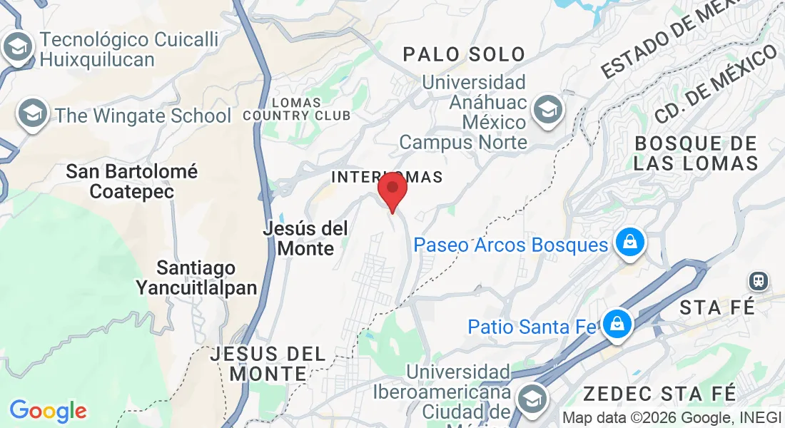 Blvd. Palmas Hills 1, Villa de las Palmas, 52787 Naucalpan de Juárez, Méx., México