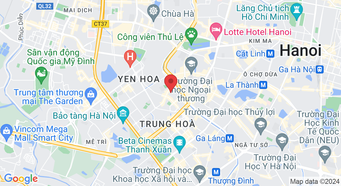 Lô 4D, Đ. Trung Yên 10A, Yên Hoà, Cầu Giấy, Hà Nội, Việt Nam
