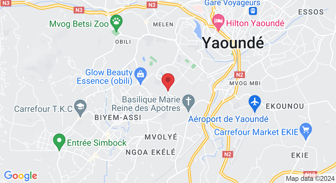 RGX2+6R2, Yaoundé, Cameroun