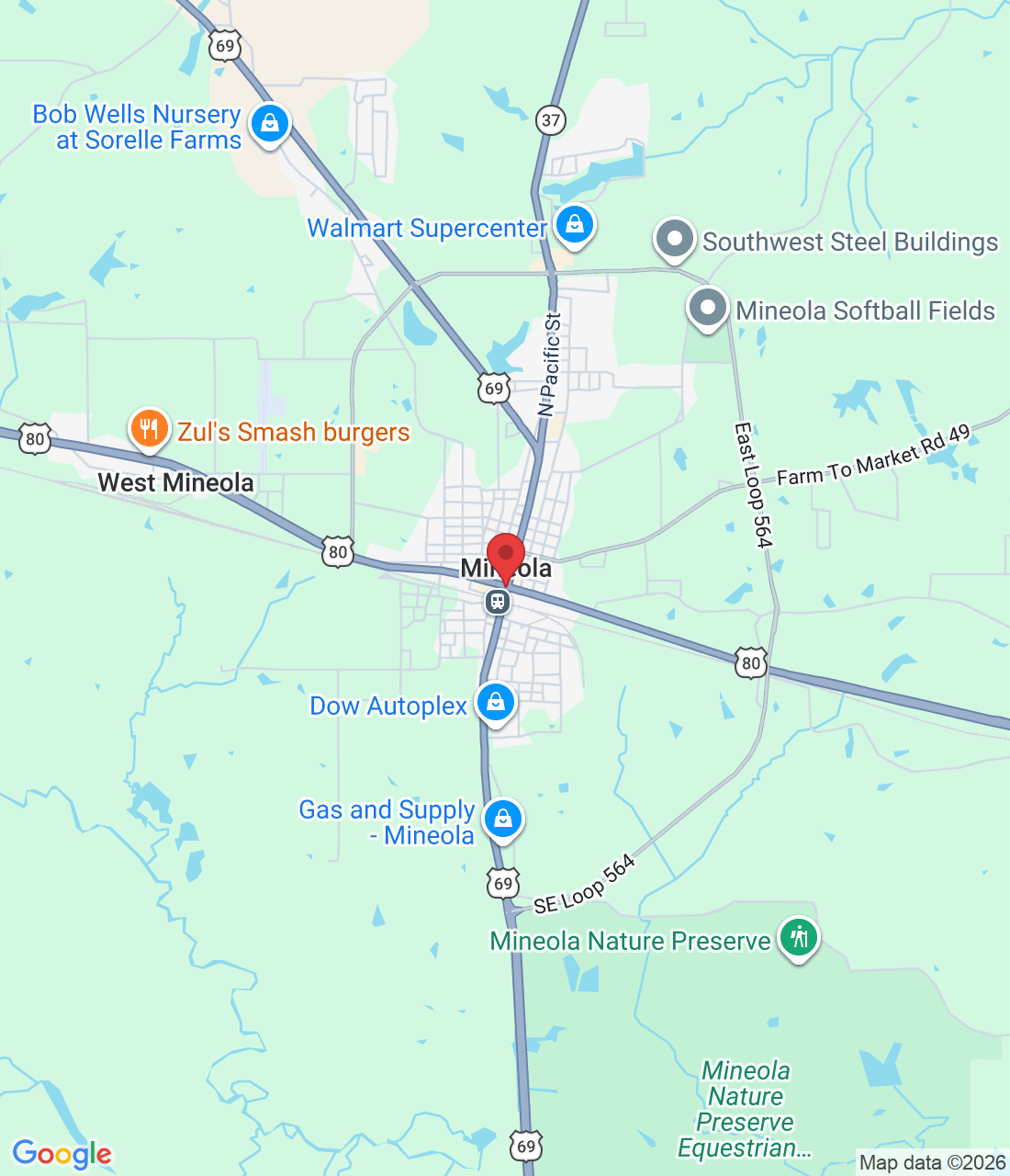Mineola, TX 75773, USA