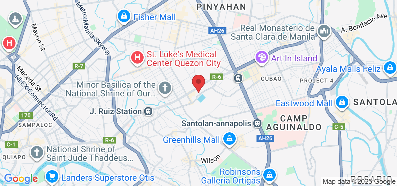 North Domingo Street, 1 Balete Dr, Quezon City, 1111 Metro Manila, Philippines