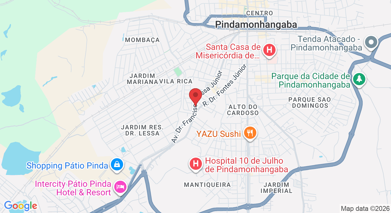 Av. Dr. Francisco Lessa Júnior, 1165 - Chácara Galega, Pindamonhangaba - SP, 12422-010, Brazil