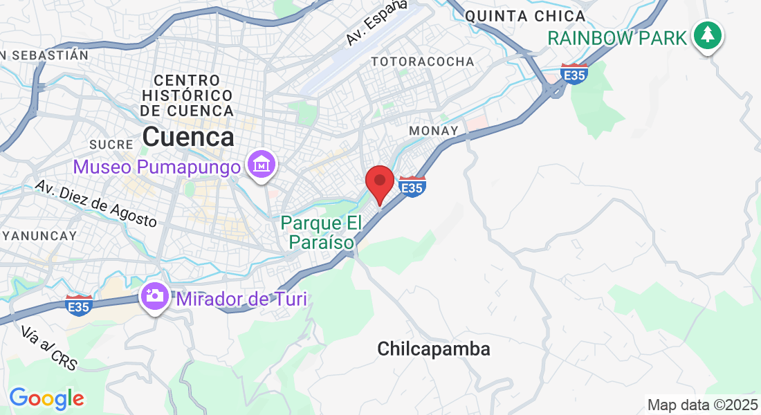 Av. Max Uhle 7-169, Cuenca 010109, Ecuador