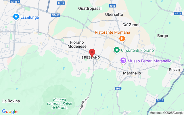 Piazza Falcone Borsellino, n°29, 41042 Fiorano Modenese MO, Italia
