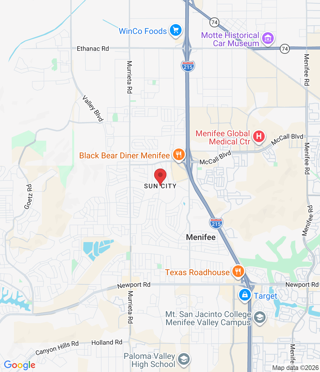 Sun City, Menifee, CA, USA