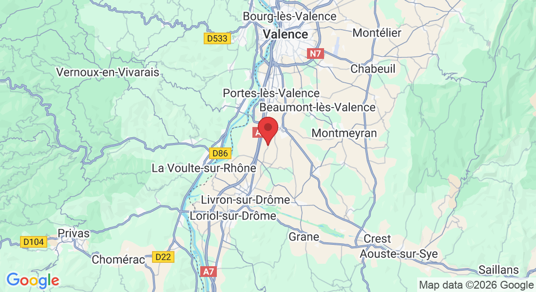 1730 Chem. de Campane, 26800 Étoile-sur-Rhône, France