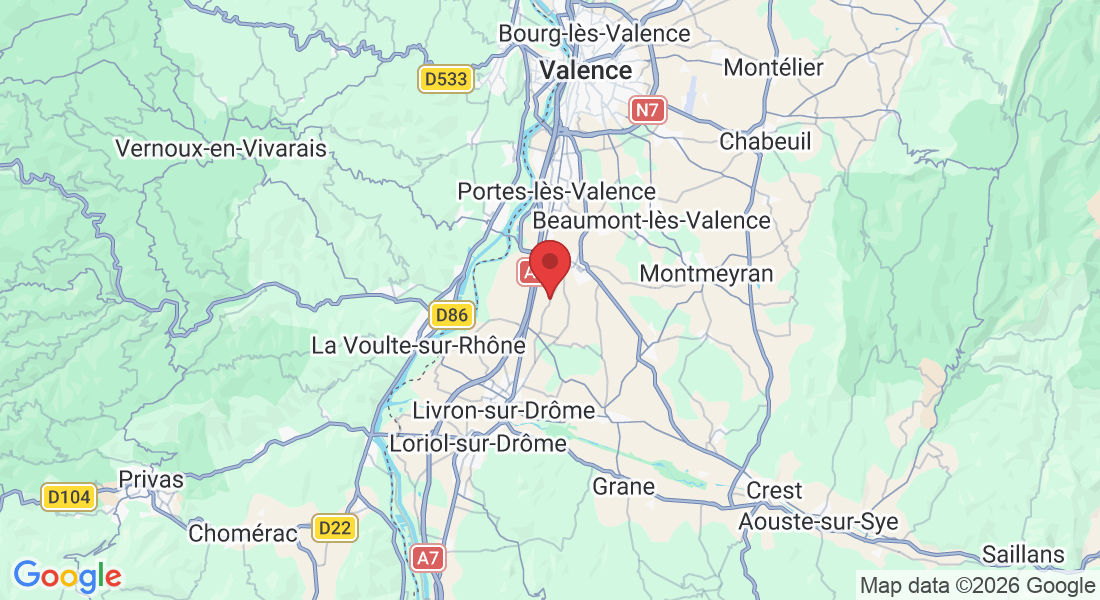 1730 Chem. de Campane, 26800 Étoile-sur-Rhône, France