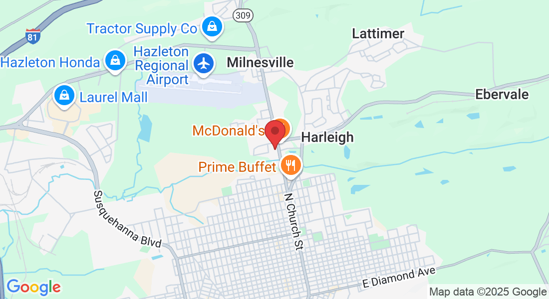 1112 N Church St, Hazleton, PA 18202, USA