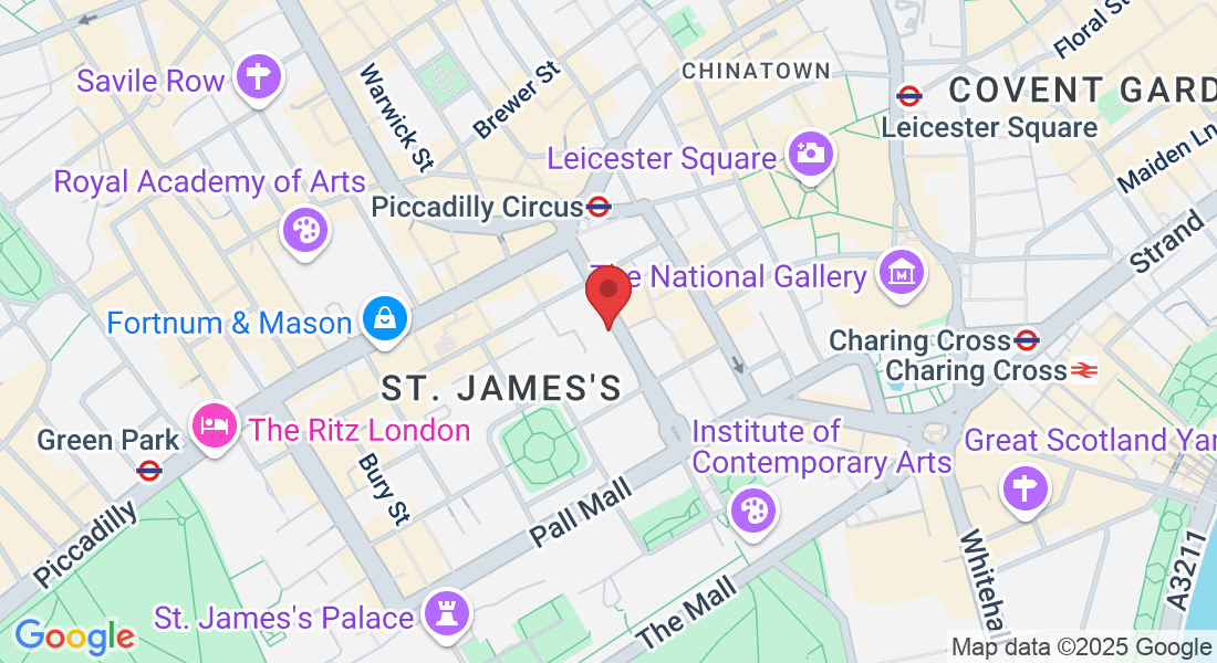 13 Regent Street Saint James's, London SW1Y 4LR, UK