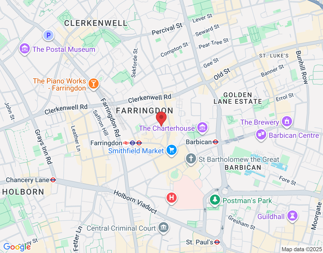 5 St John's Ln, London EC1M 4BH, UK