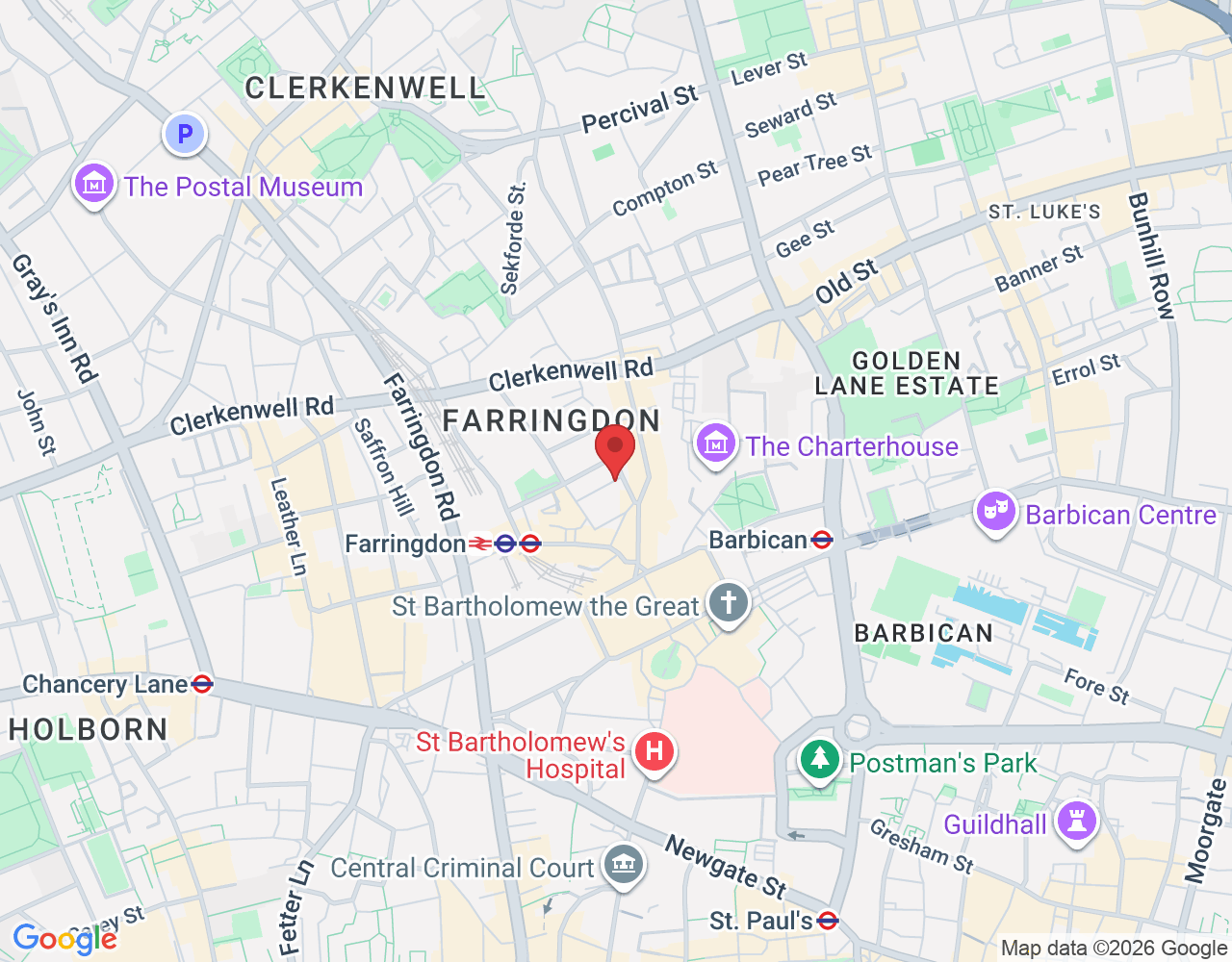 5 St John's Ln, London EC1M 4BH, UK