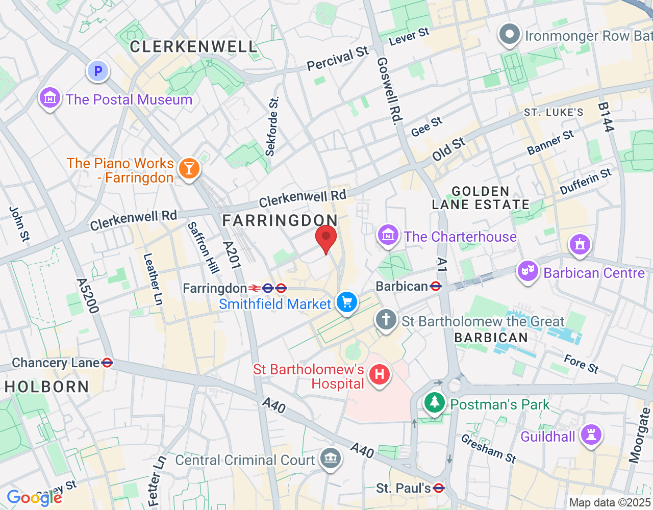 5 St John's Ln, London EC1M 4BH, UK