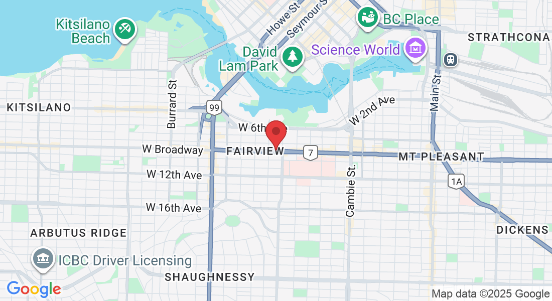 1055 W Broadway #101, Vancouver, BC V6H 1E2, Canada