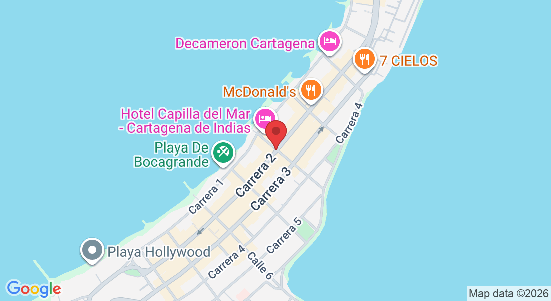 Cl. 8 #1-144, Cartagena de Indias, Bolívar, Colombia