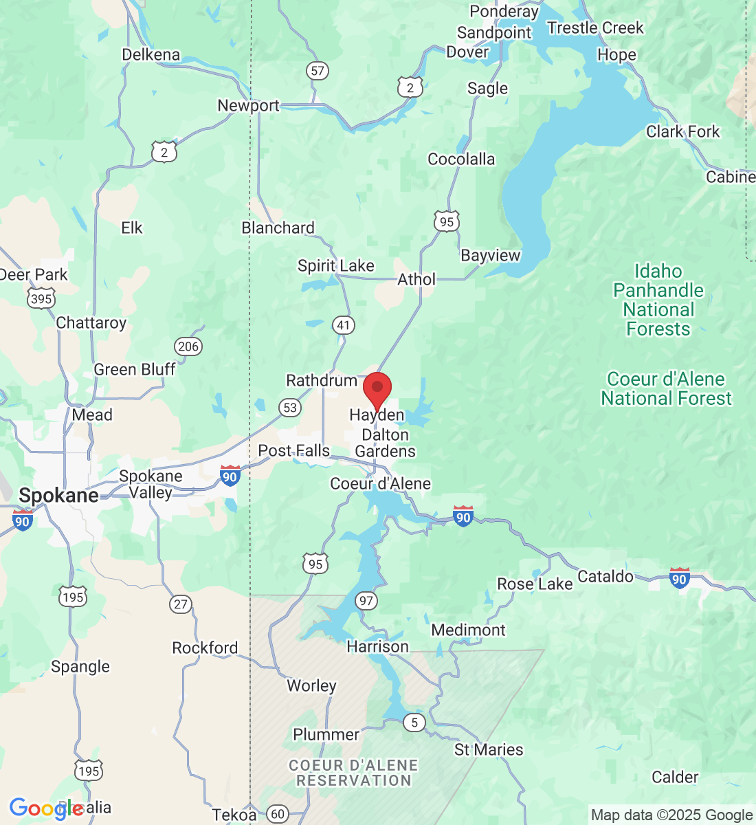 10632 N Government Wy, Hayden, ID 83835, USA