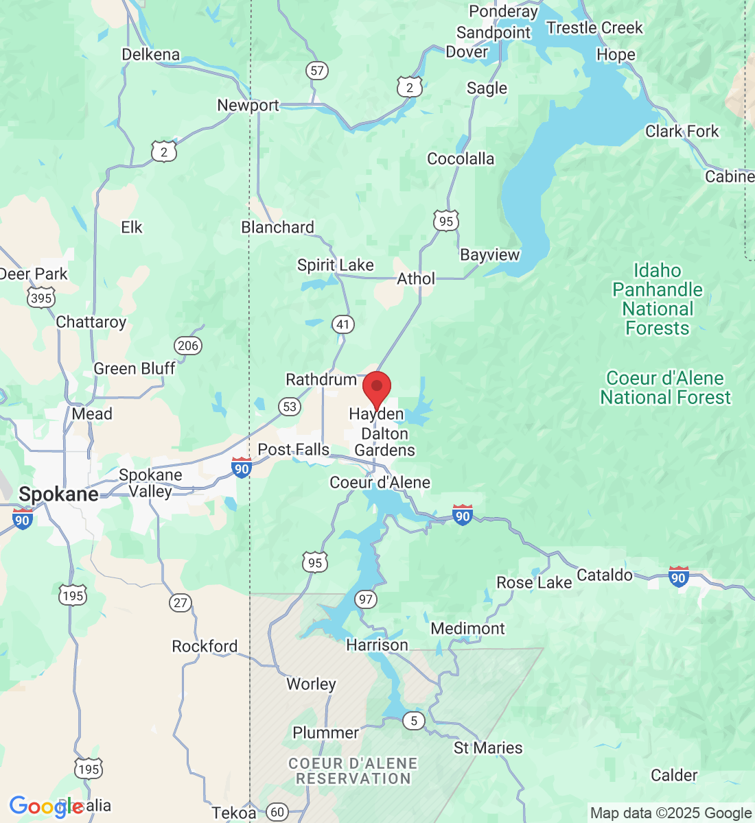 10632 N Government Wy, Hayden, ID 83835, USA